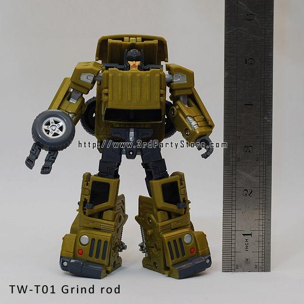 Toy World TW T01 Grind Rod Figure Homage To G1 Rollbar Images (7b) (7 of 10)